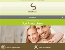 Tablet Screenshot of dentalnspa.com